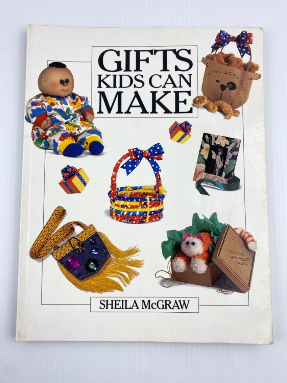 Gifts Kids Can Make by Sheila McGraw Vintage 1994 Craft Book DIY Softcover
